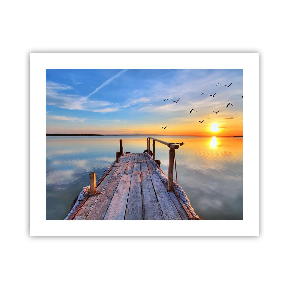 Poster - Camminando verso il sole - 50x40 cm