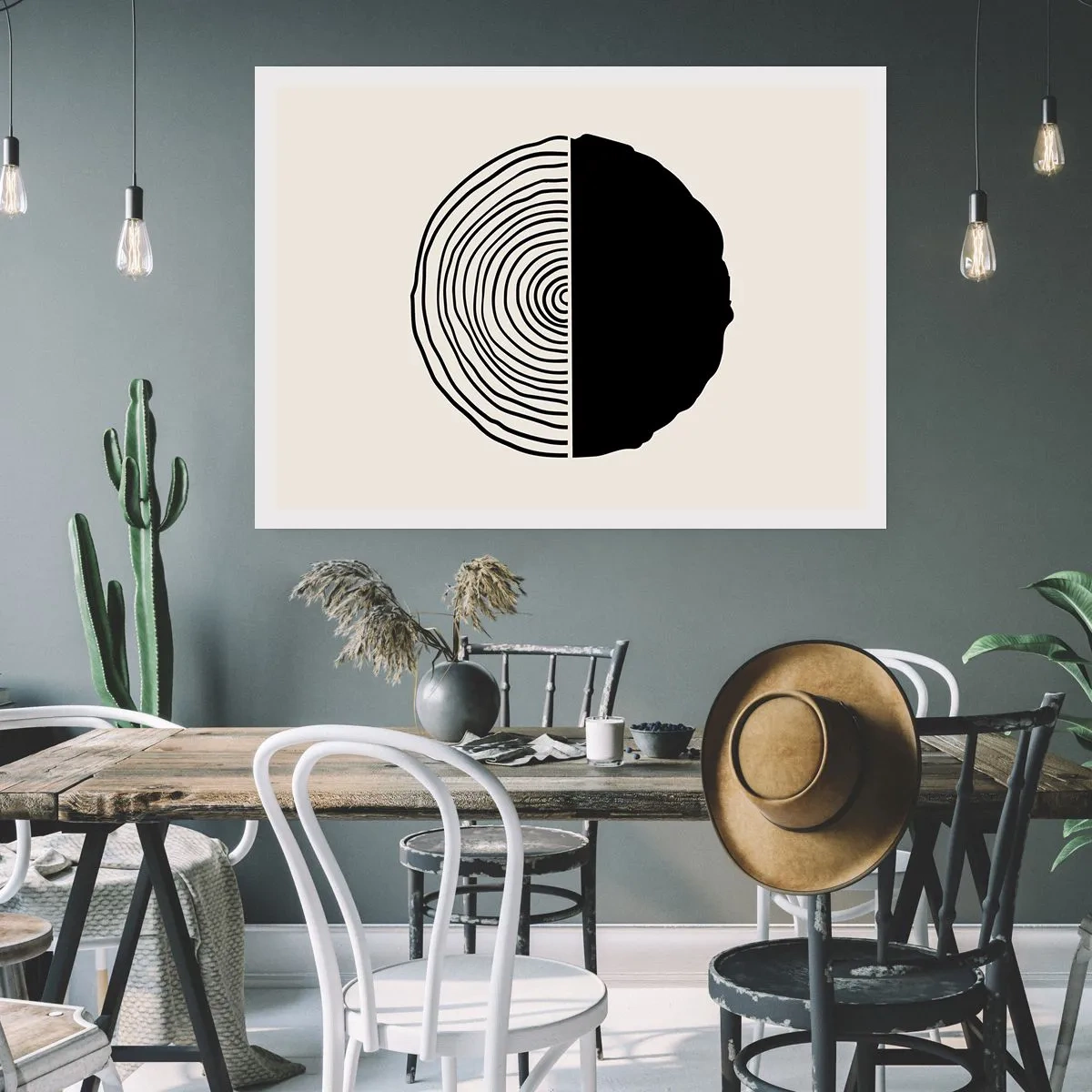 Poster - A metà - 70x50 cm