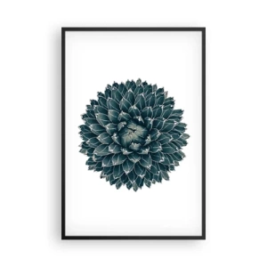 Poster in cornice nera - La stella del deserto - 61x91 cm
