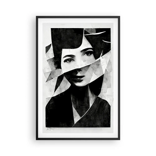 Poster in cornice nera - Come sei veramente... - 61x91 cm