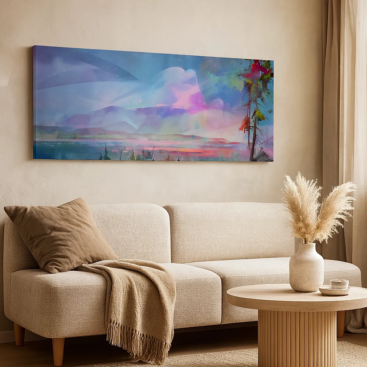 Quadro su tela - Stampe su Tela - Sotto un cielo benevolo - 30x30 cm