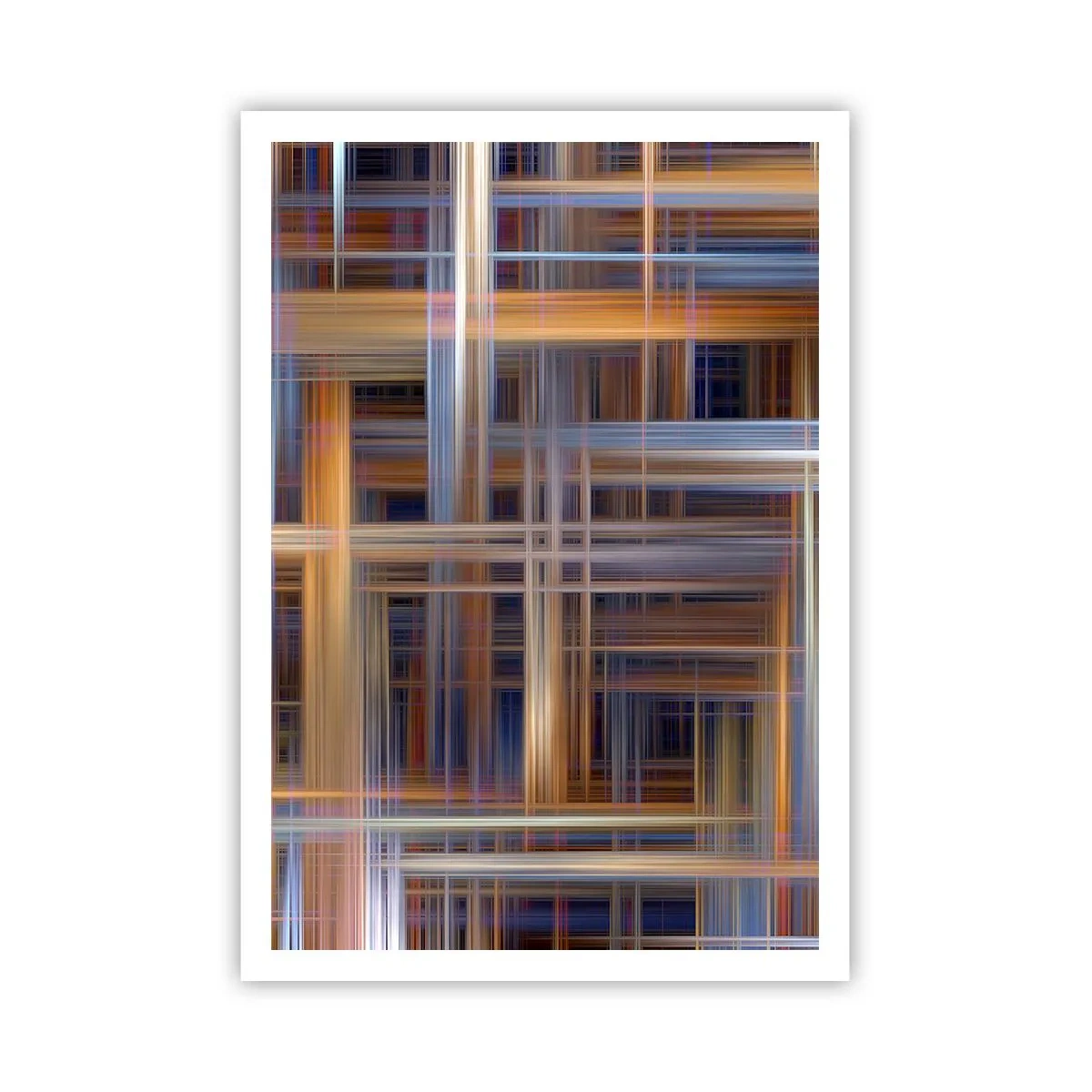 Poster - Tessute con la luce - 70x100 cm