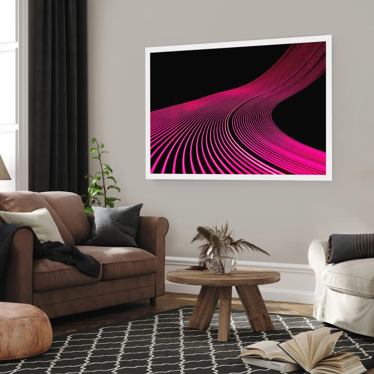 Poster - Il viale della luce - 91x61 cm