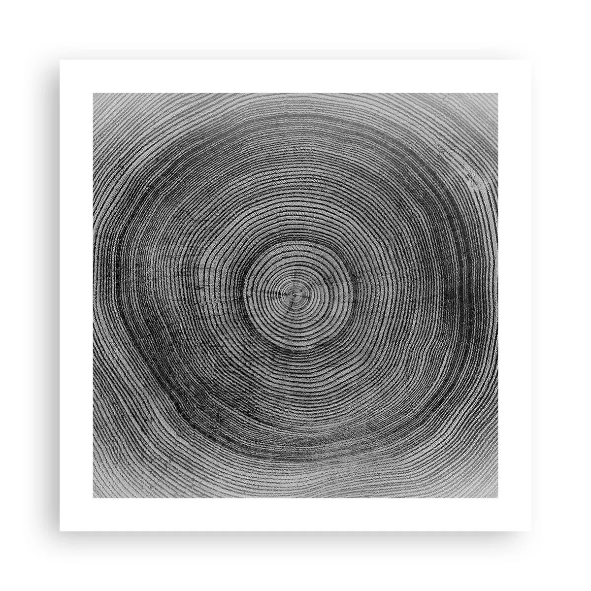 Poster - I segni del tempo - 50x50 cm