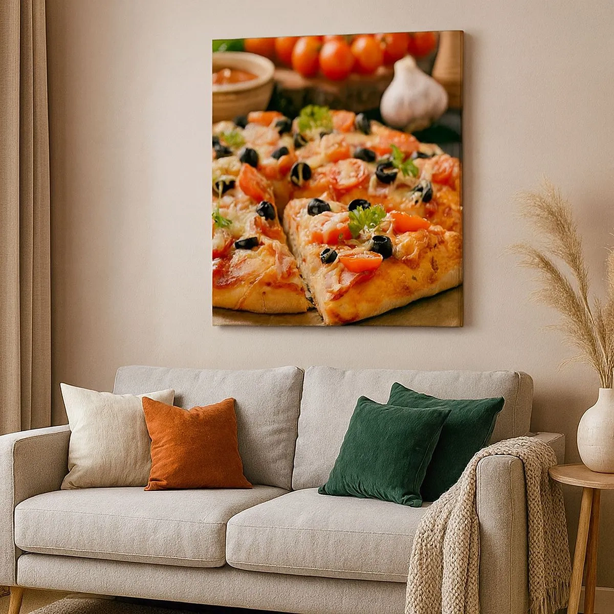 Quadro su tela - Stampe su Tela - Te la sei nuovamente cavata - 30x30 cm