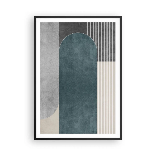 Poster in cornice nera - Composizione orizzontale  - 70x100 cm