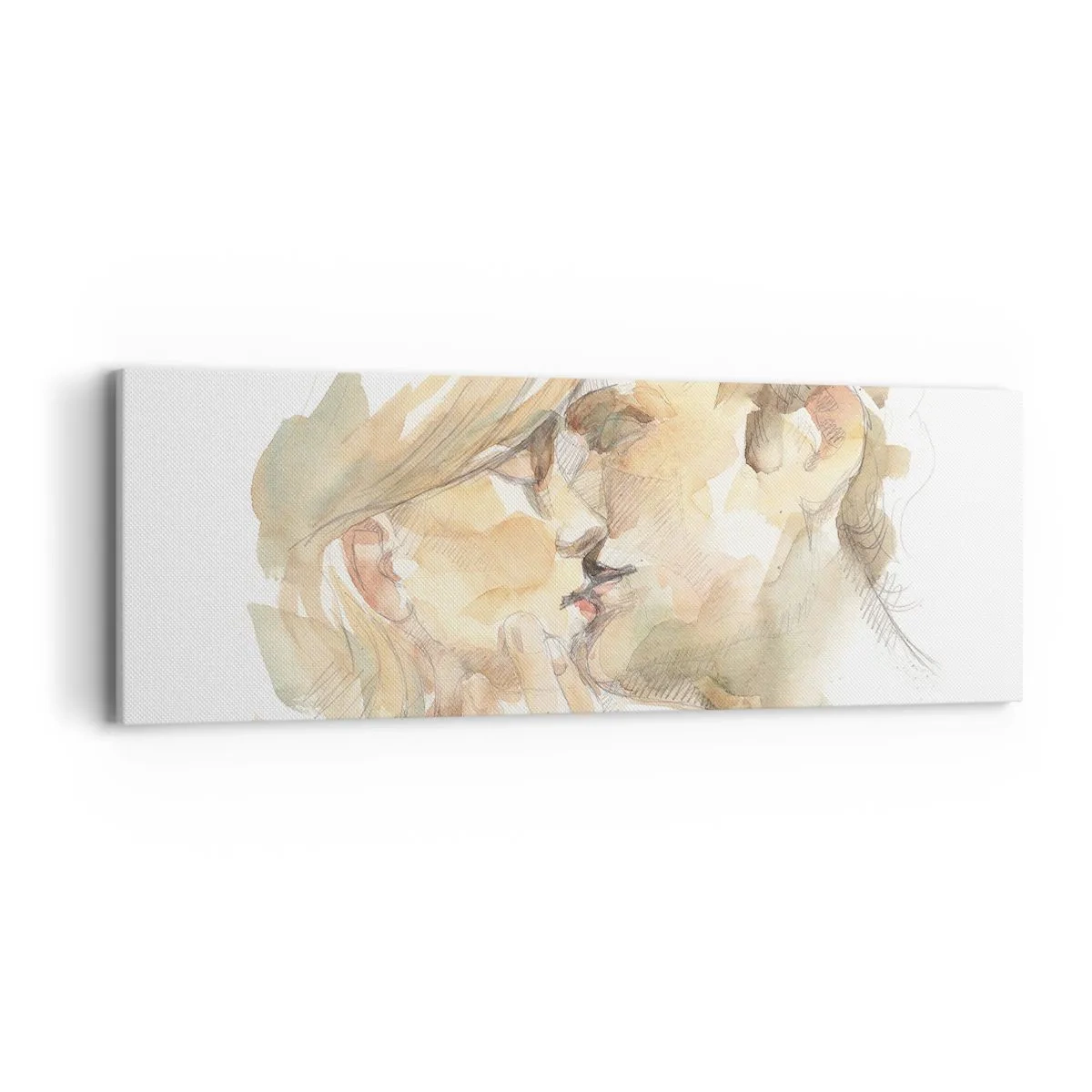 Quadro su tela - Stampe su Tela - Sarà l'anima gemella? - 90x30 cm