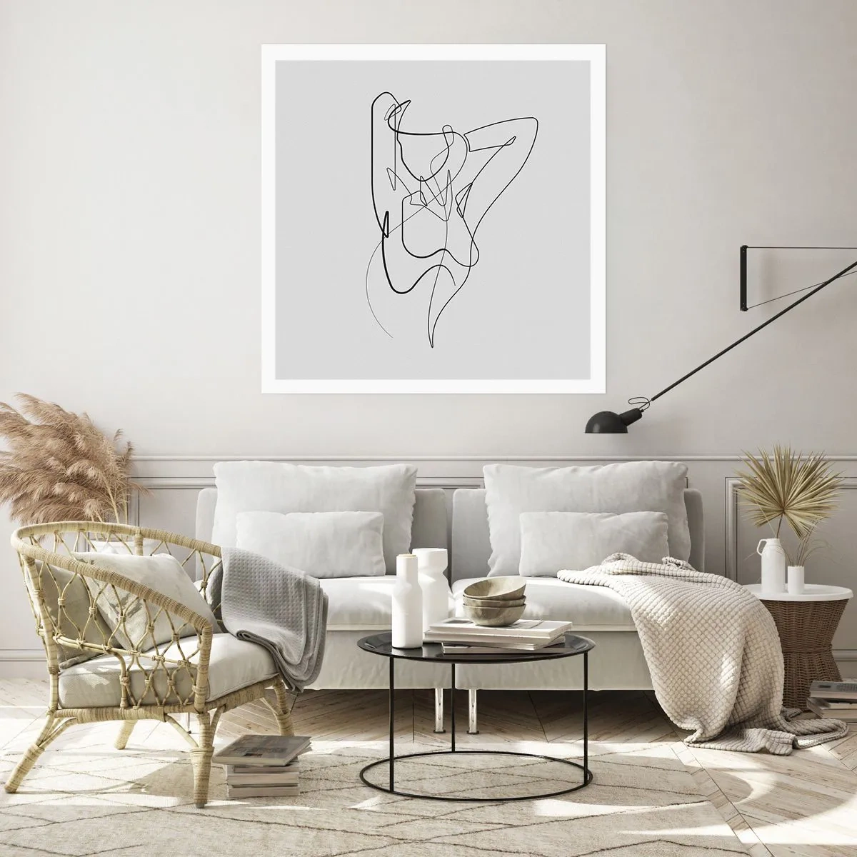 Poster - Davvero, come sei... - 60x60 cm