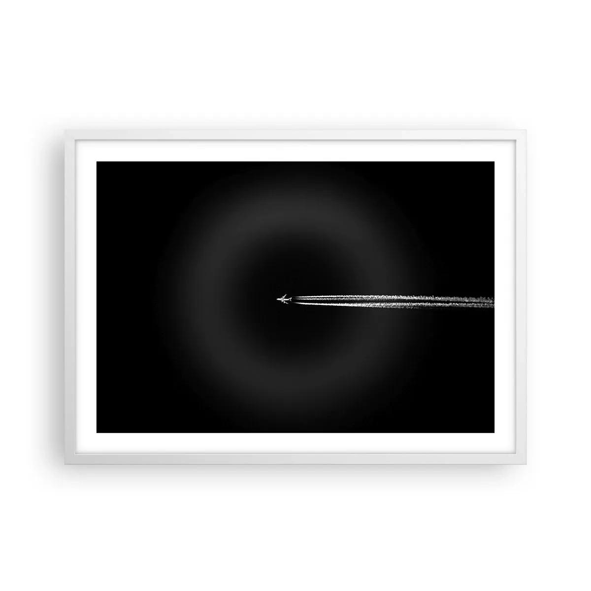 Poster in cornice bianca - In un'altra dimensione - 70x50 cm