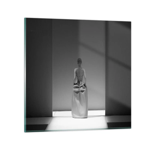 Quadro su vetro - Semplicità raffinata - 30x30 cm
