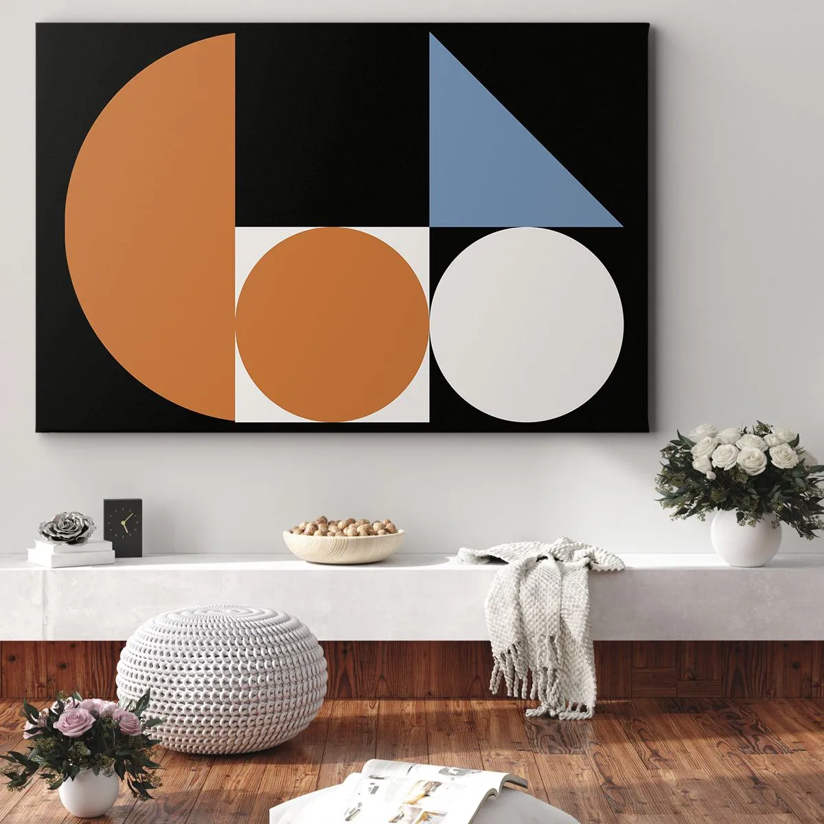 Quadro su tela - Stampe su Tela - Composizione di figure - 70x50 cm
