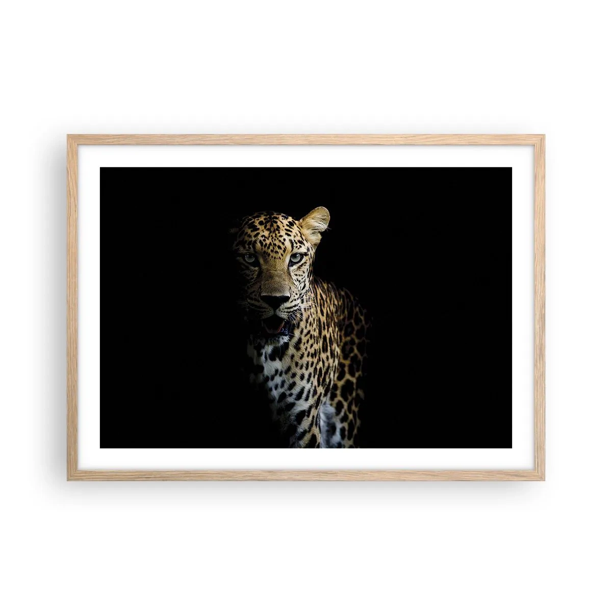 Poster in cornice rovere chiaro - Bellezza tenebrosa - 70x50 cm