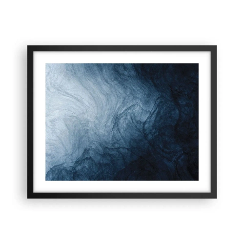 Poster in cornice nera - Arrivando in profondità - 50x40 cm