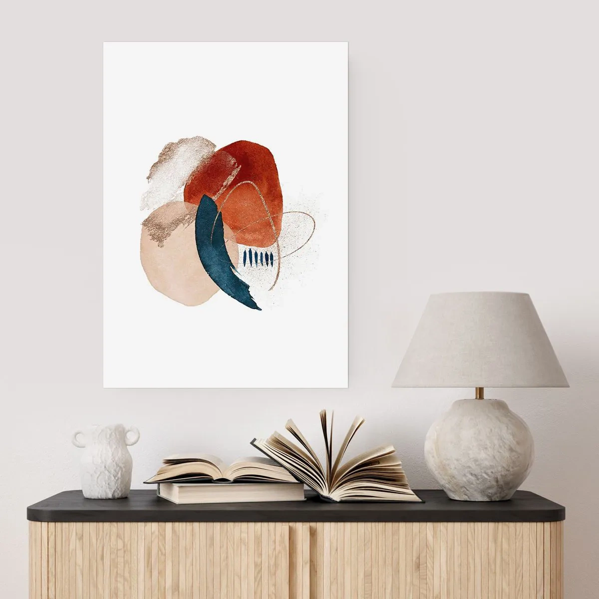 Poster - Composizione ovale - 40x50 cm