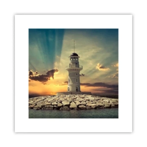 Poster - Luce - Bontà - Bellezza - 30x30 cm