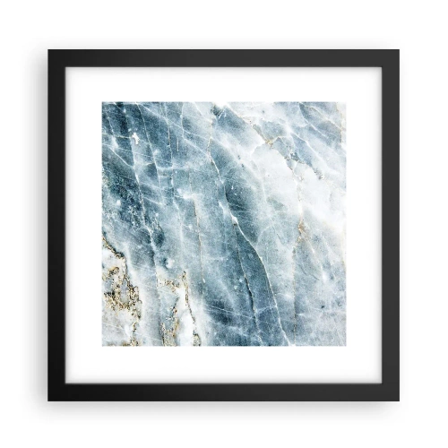 Poster in cornice nera - Mondo di ghiaccio - 30x30 cm