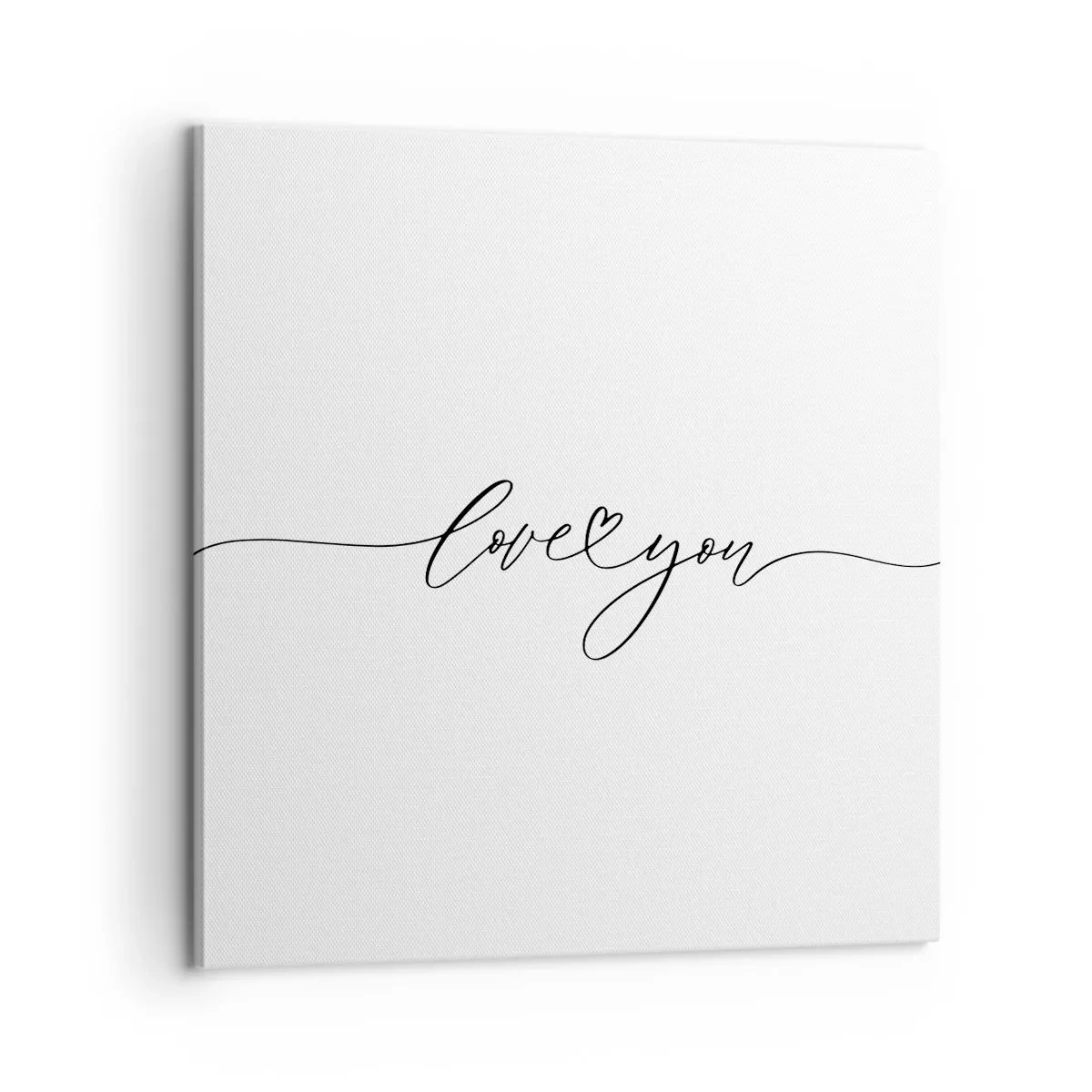 Quadro su tela - Stampe su Tela - Bianco e nero - 60x60 cm