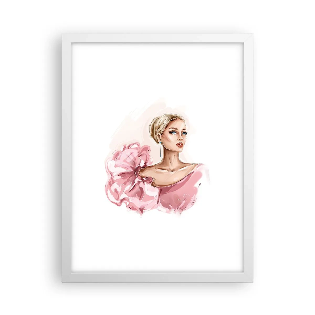 Poster in cornice bianca - Come un quadro... - 30x40 cm