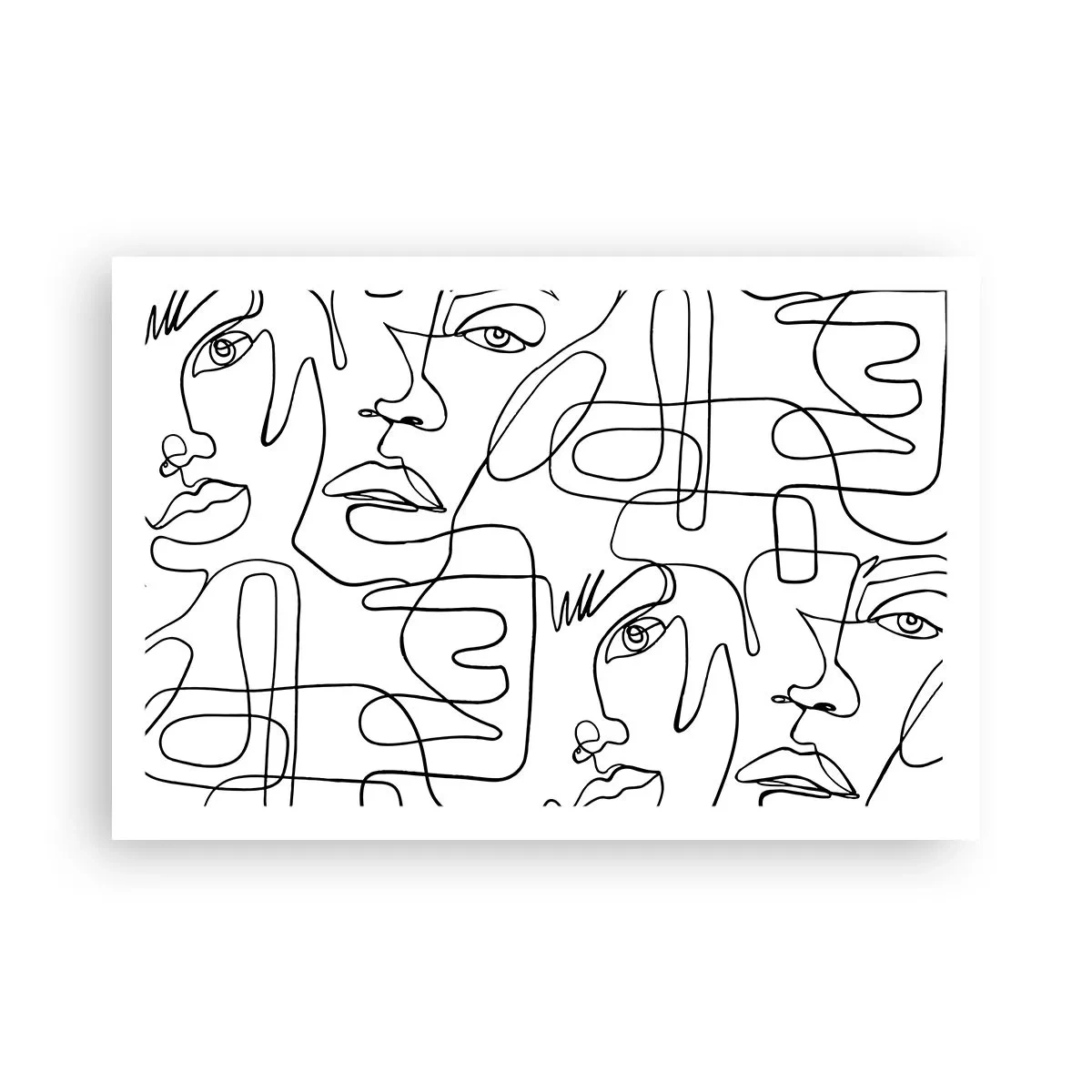 Poster - Emozioni intrecciate - 91x61 cm