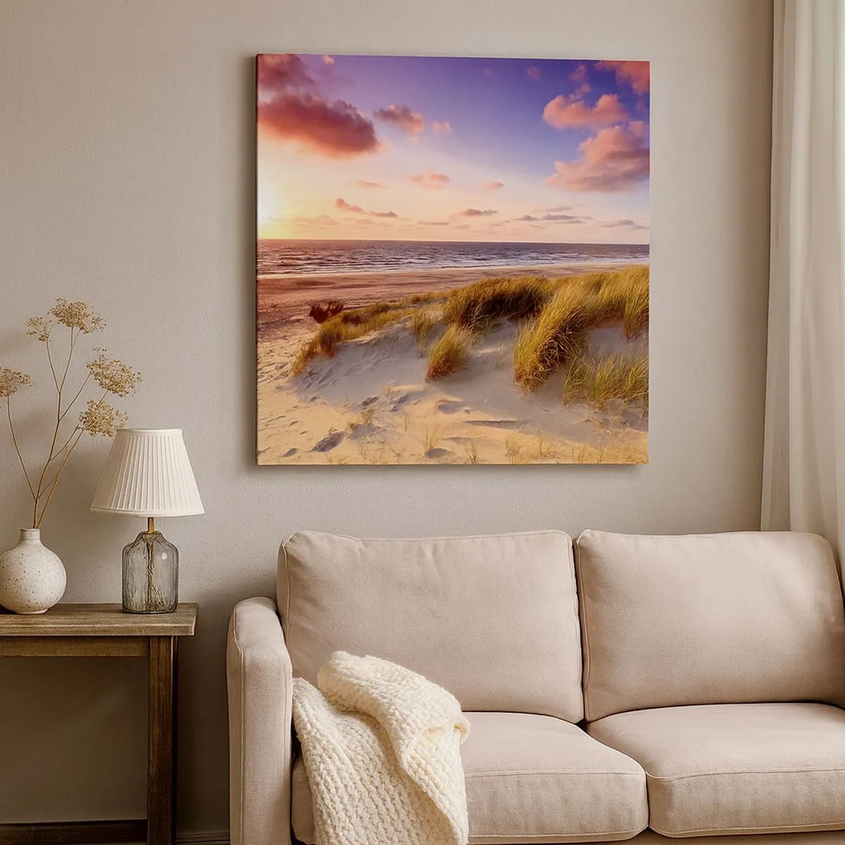 Quadro su tela - Stampe su Tela - L'aria già profuma di estate - 30x30 cm