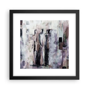 Poster in cornice nera - Triade misteriosa - 30x30 cm