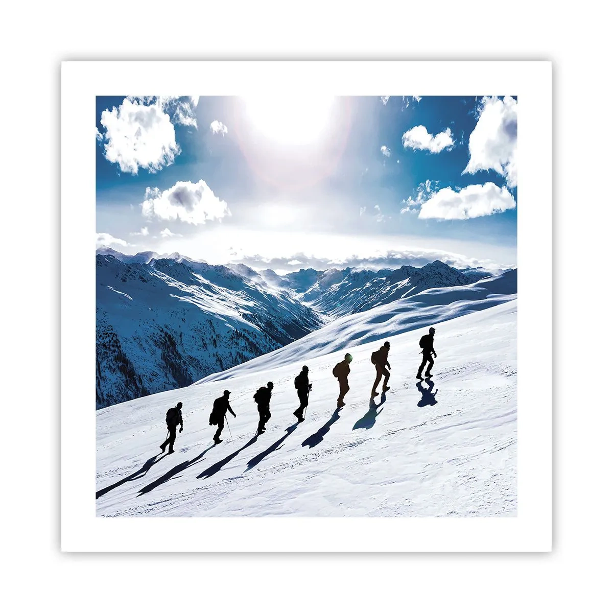 Poster - La squadra dei conquistatori - 50x50 cm