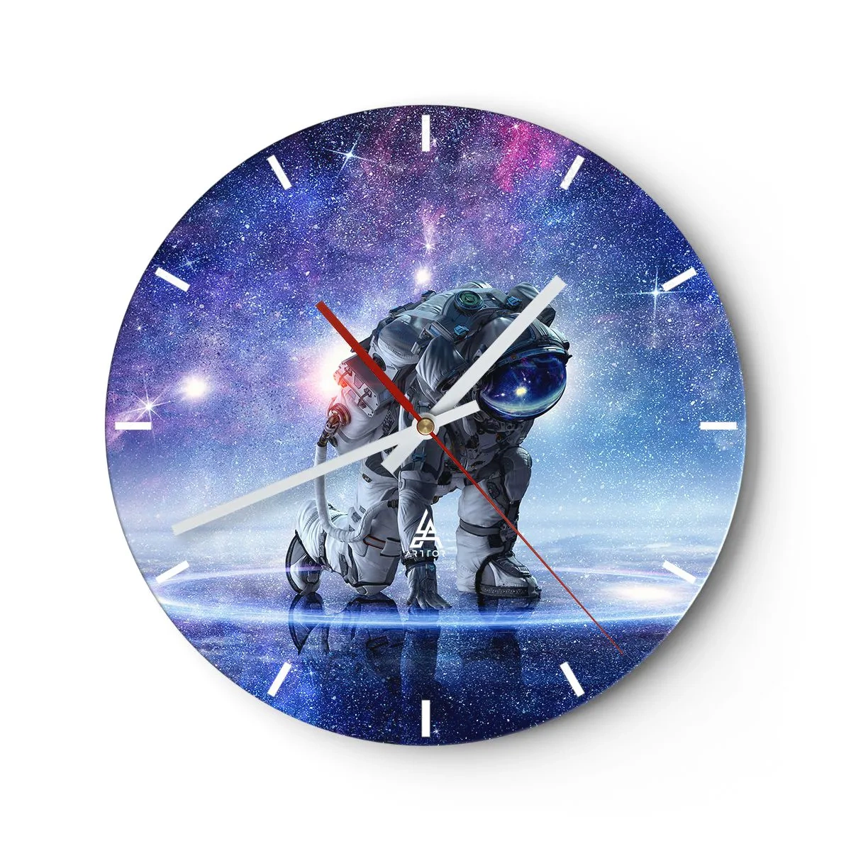 Orologio da parete - Orologio in Vetro - Il cielo stellato sopra di me - 40x40 cm