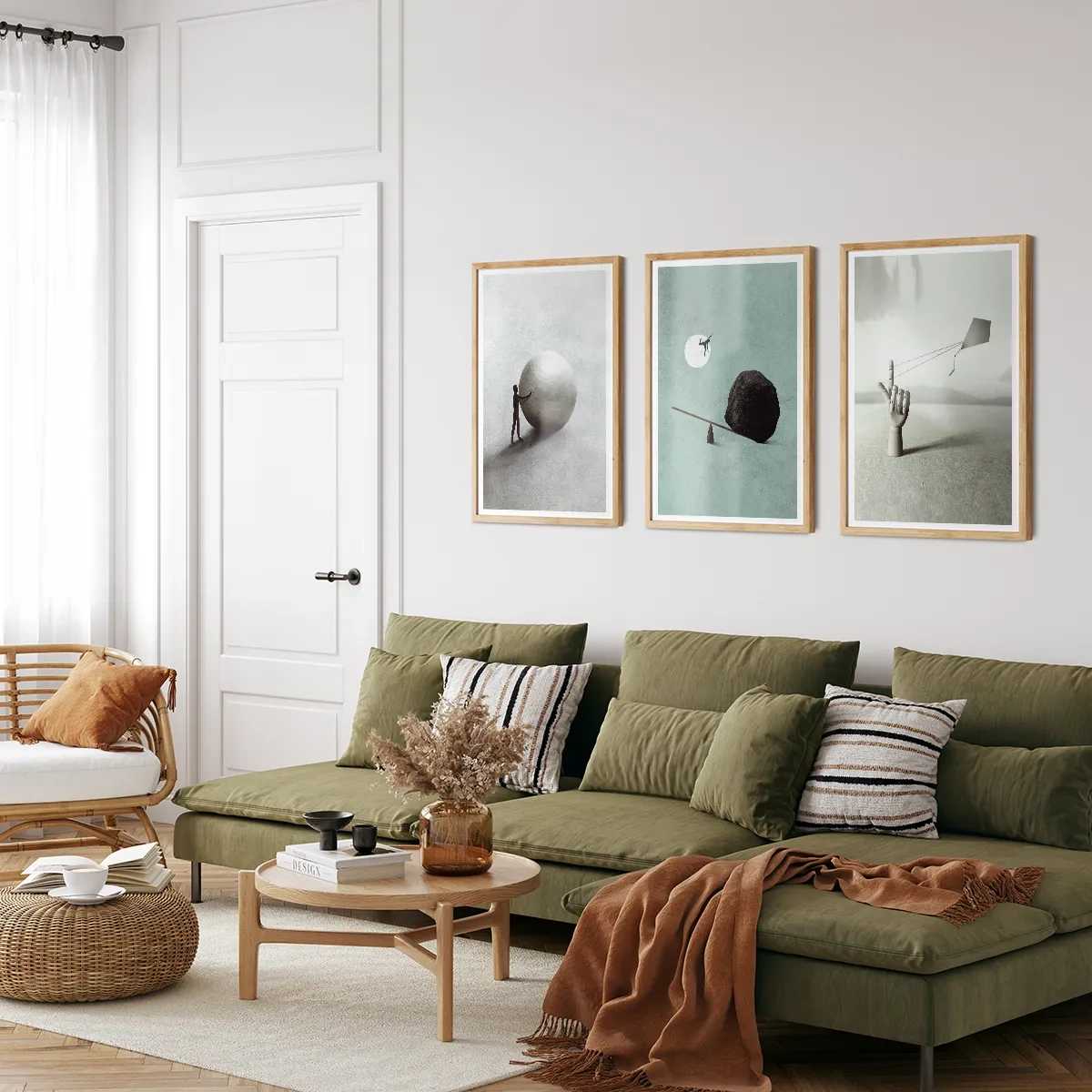 Hang in there - Ispirazione per il soggiorno