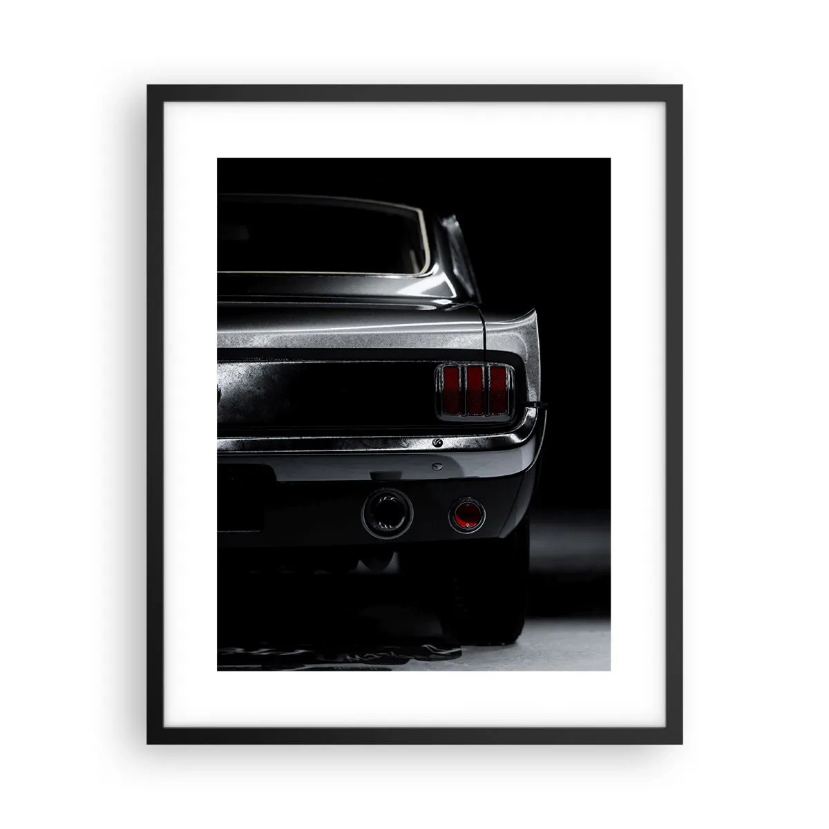 Poster in cornice nera - Il fascino del classico - 40x50 cm