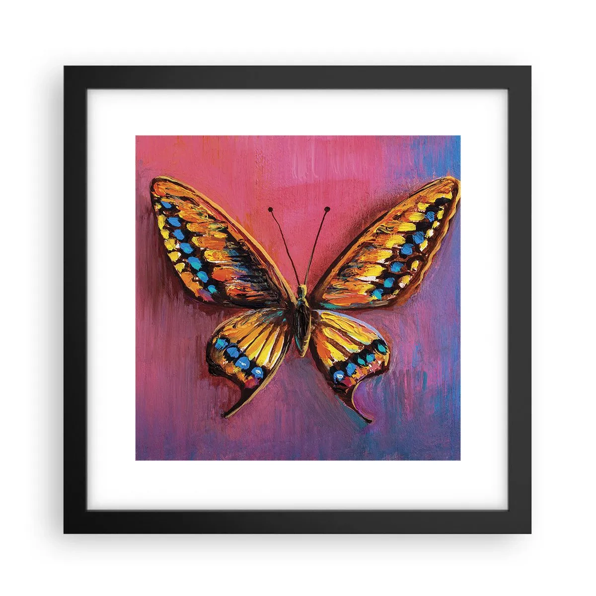Poster in cornice nera - Gioielli della natura - 30x30 cm