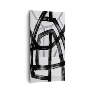 Quadro su tela - Stampe su Tela - Costruendo la profondità - 55x100 cm