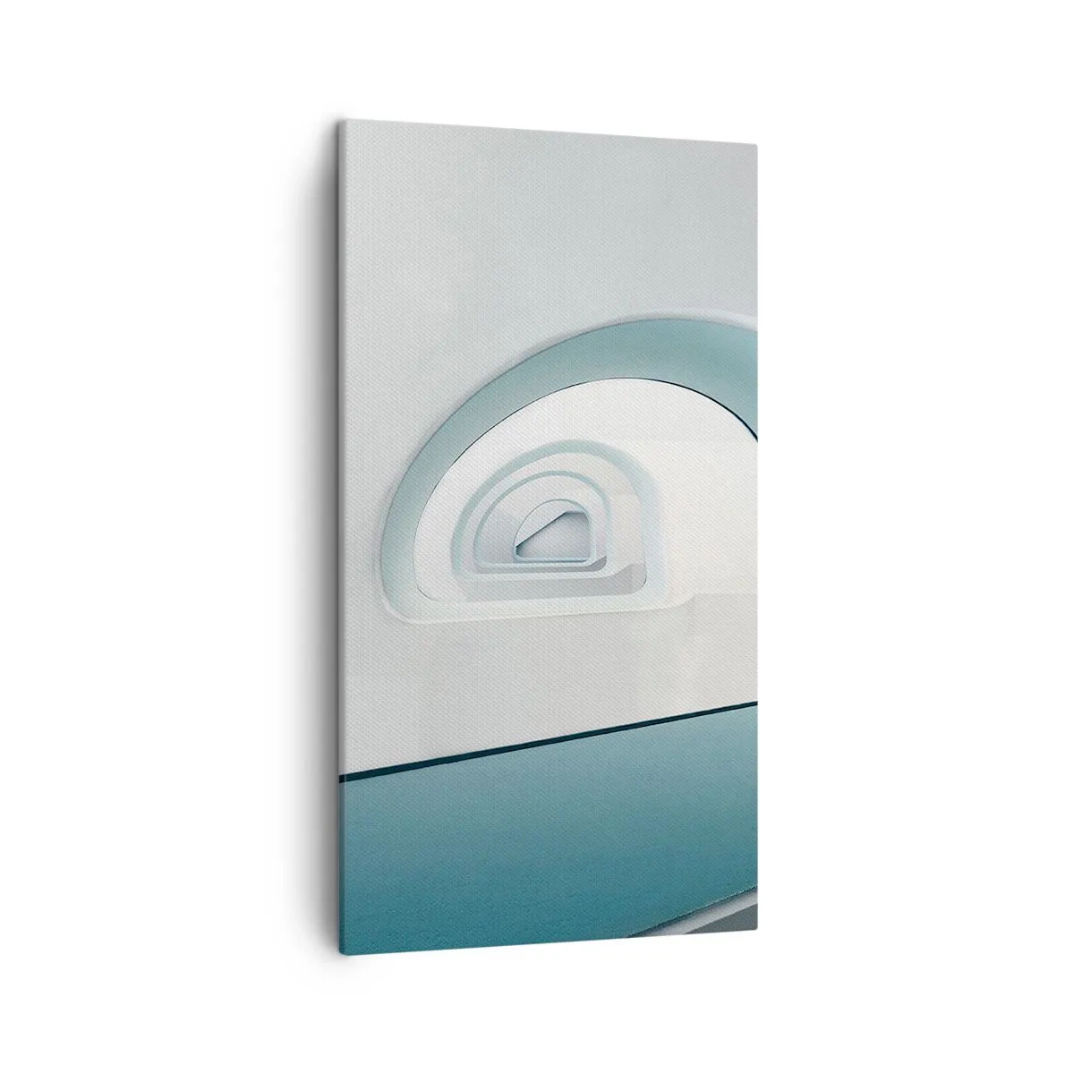 Quadro su tela - Stampe su Tela - Blu fino in fondo - 45x80 cm