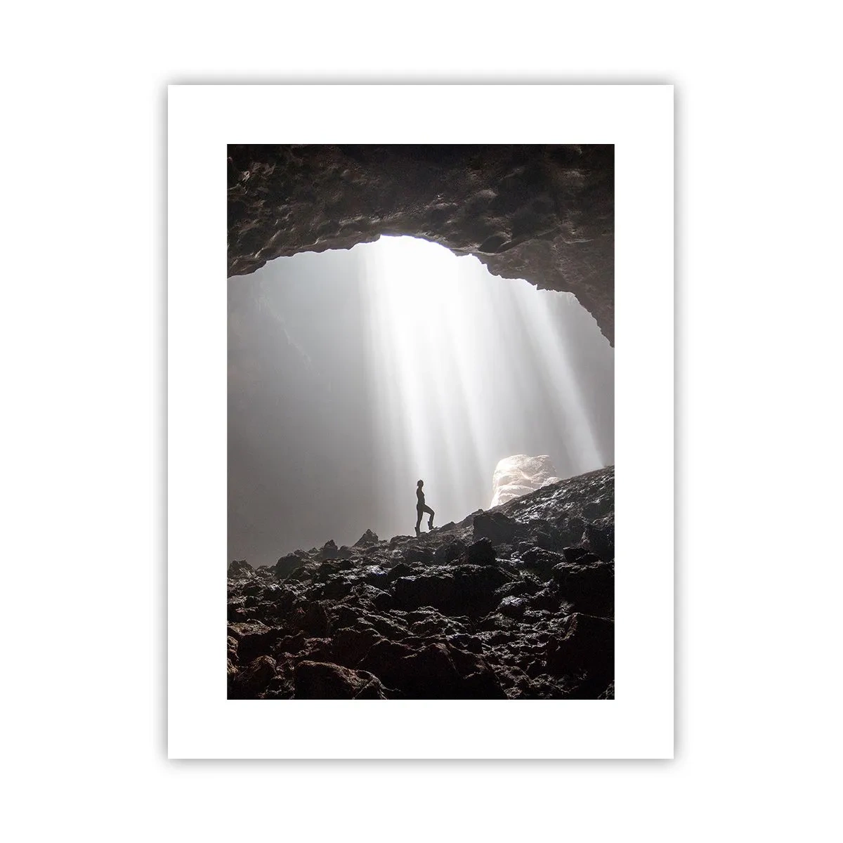 Poster - Grotta luminosa - 30x40 cm