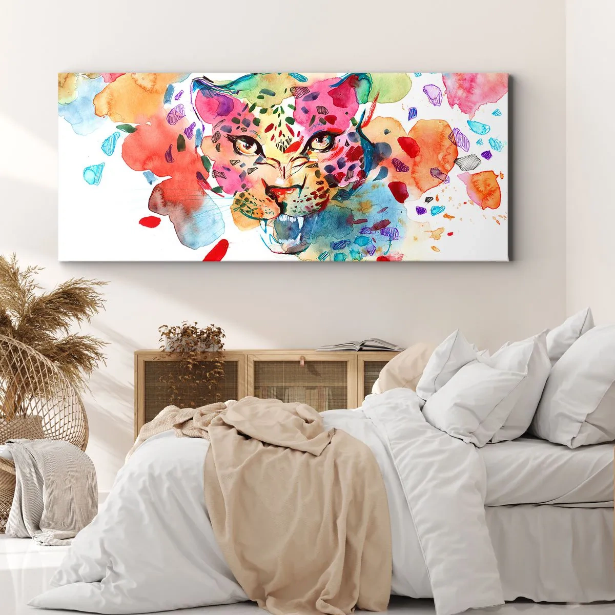 Quadro su tela - Stampe su Tela - La bella e la bestia - 100x40 cm