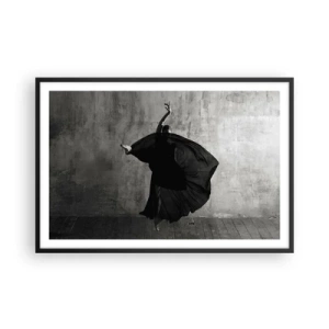 Poster in cornice nera - Fasce piene di passione - 91x61 cm