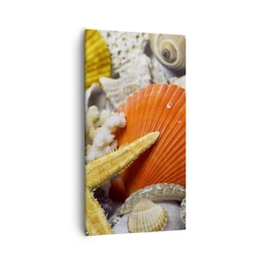 Quadro su tela - Stampe su Tela - Tesori dell'oceano - 55x100 cm