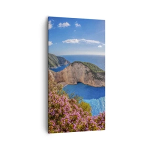 Quadro su tela - Stampe su Tela - Le mie grosse vacanze greche - 55x100 cm