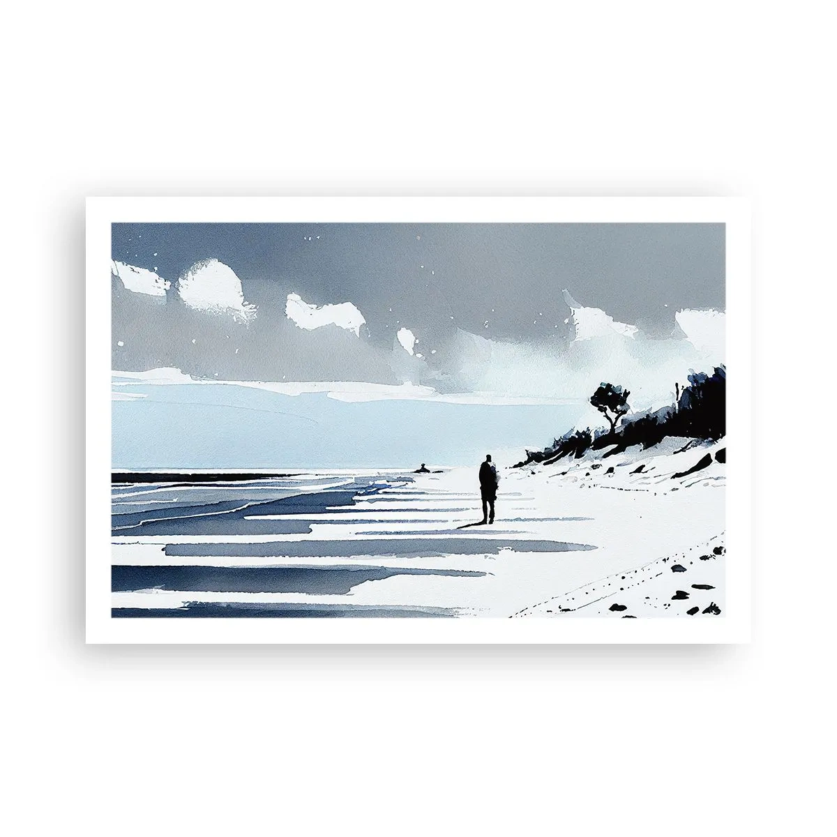 Poster - Solo con se stesso - 91x61 cm