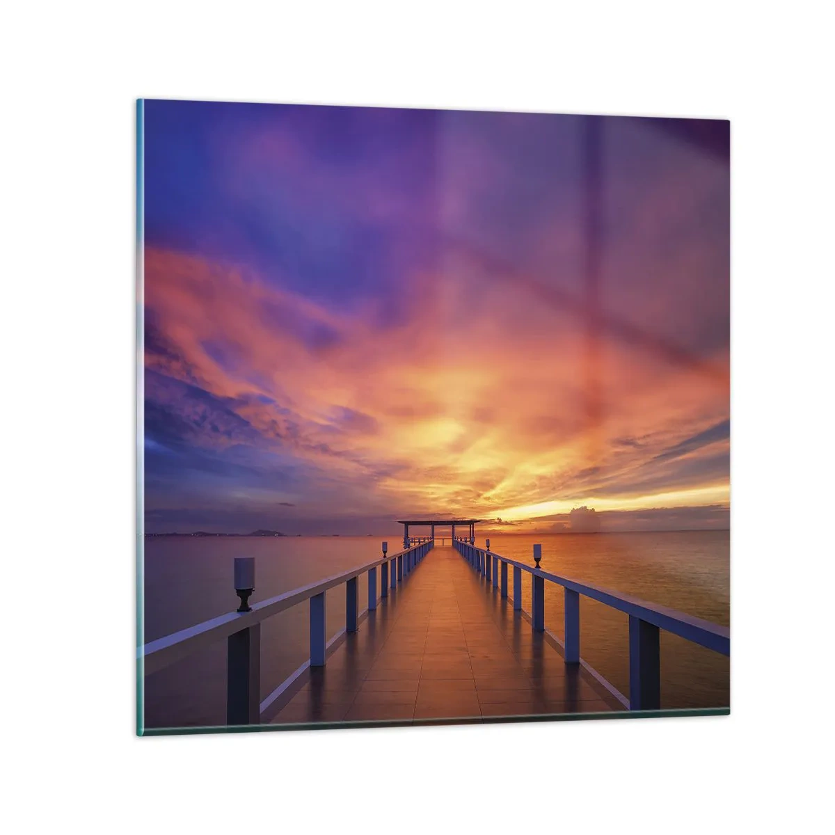 Quadro su vetro - Senza fine - 70x70 cm