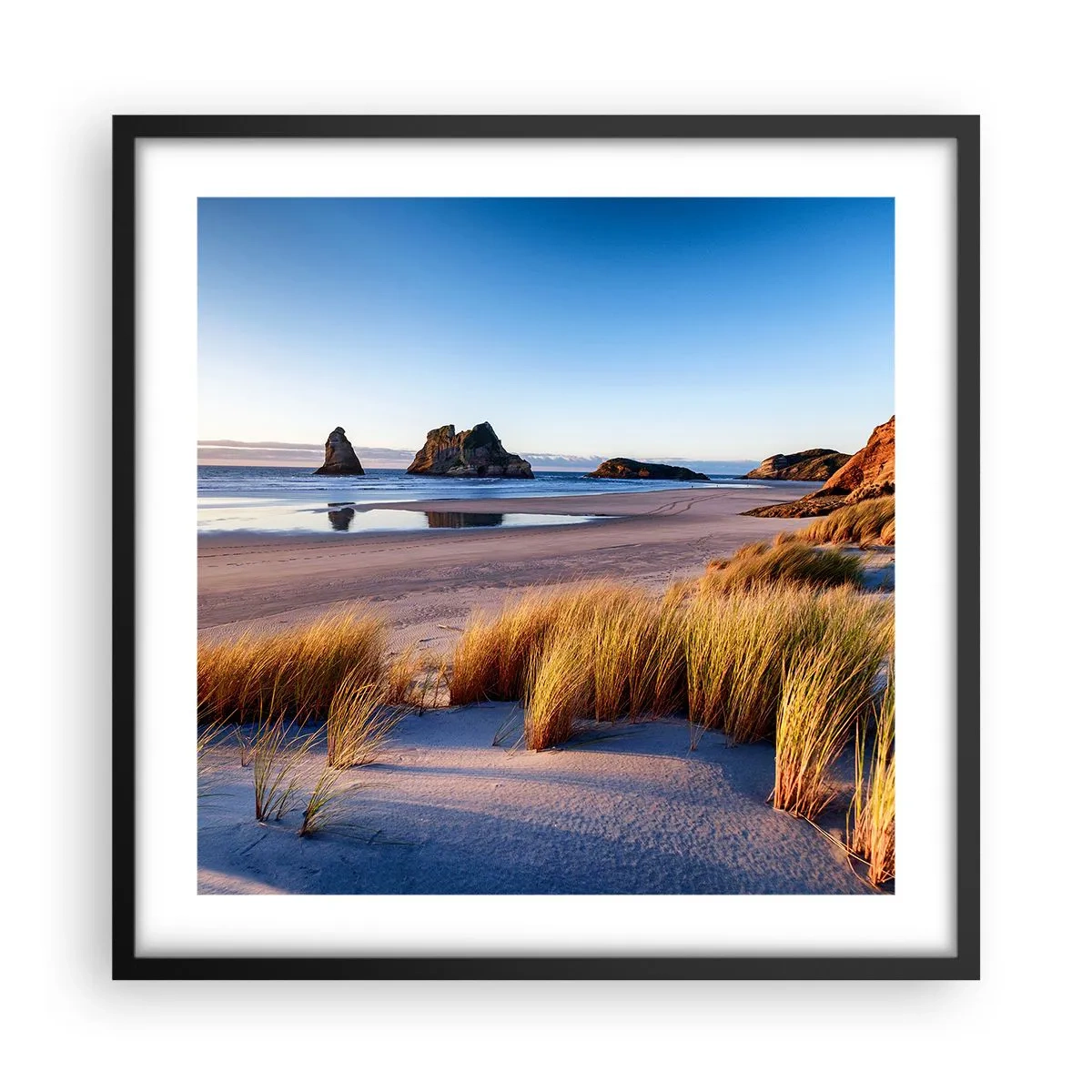 Poster in cornice nera - Per i cercatori di pace - 50x50 cm