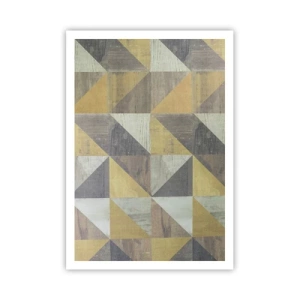Poster - Secondo i triangoli - 70x100 cm