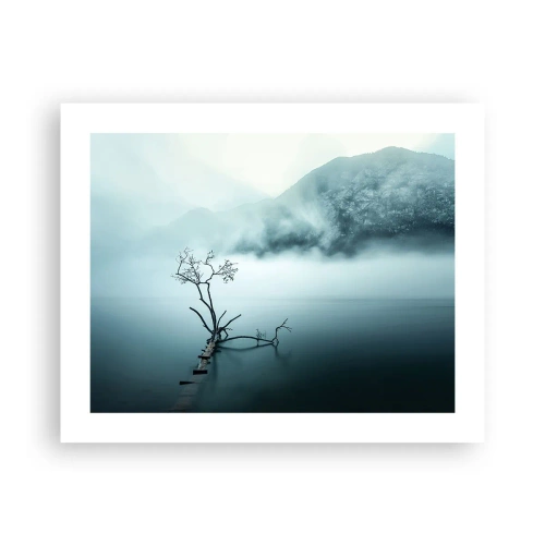 Poster - Dall'acqua e dalla nebbia - 50x40 cm