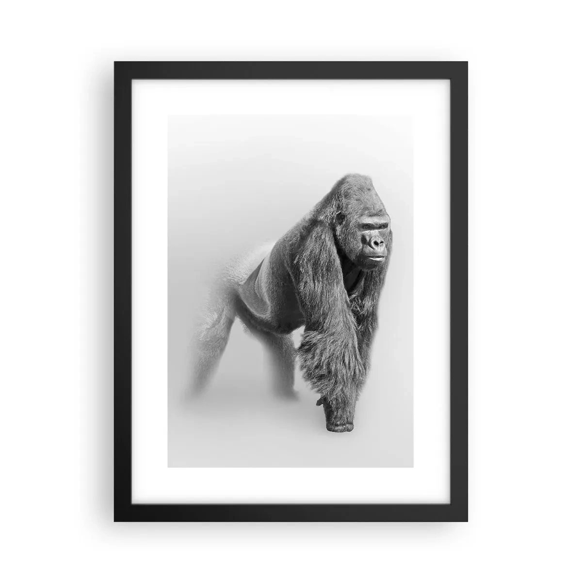 Poster in cornice nera - Sicuro della propria forza - 30x40 cm