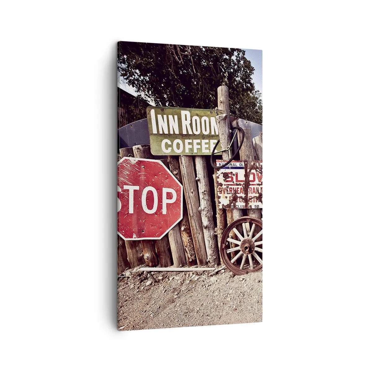 Quadro su tela - Stampe su Tela - E il tempo si è fermato - 45x80 cm