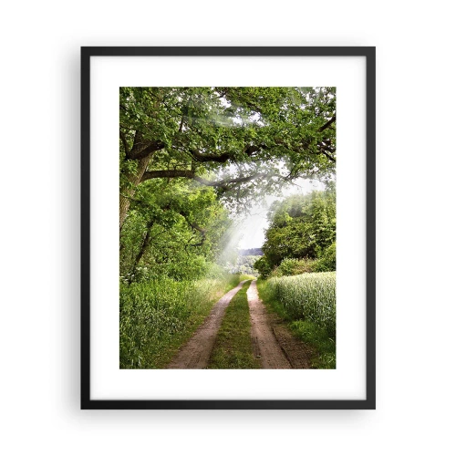 Poster in cornice nera - Et in Arcadia ego - 40x50 cm