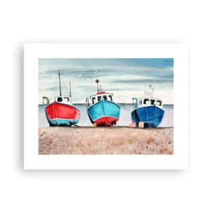 Poster - Pronte alla pesca - 40x30 cm