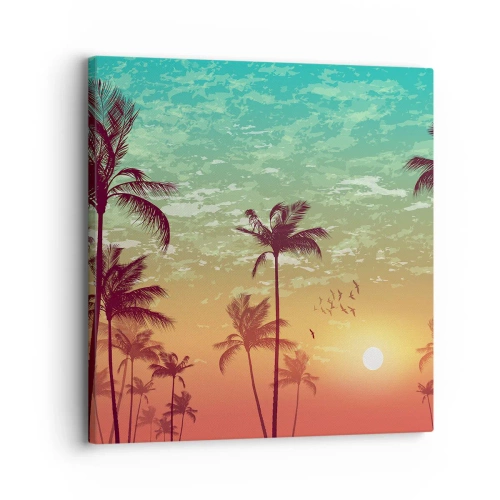 Quadro su tela - Stampe su Tela - Climi tropicali - 30x30 cm