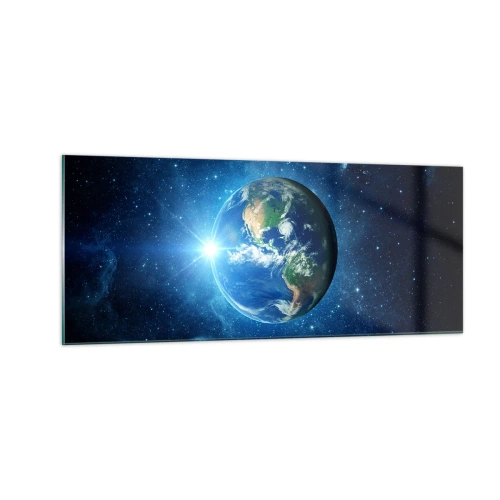 Quadro su vetro - Siamo in cielo - 100x40 cm