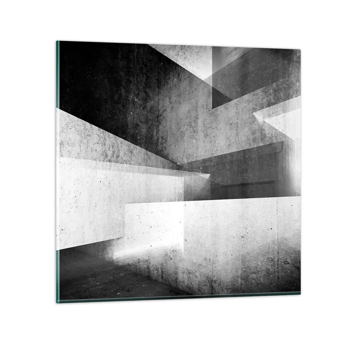 Quadro su vetro - La struttura dello spazio - 30x30 cm