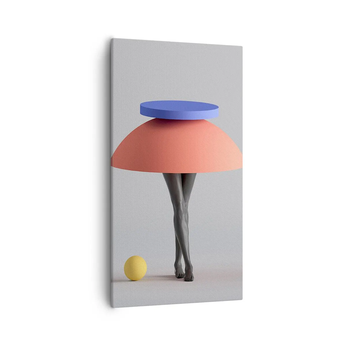 Quadro su tela - Stampe su Tela - Composizione surrealista - 55x100 cm